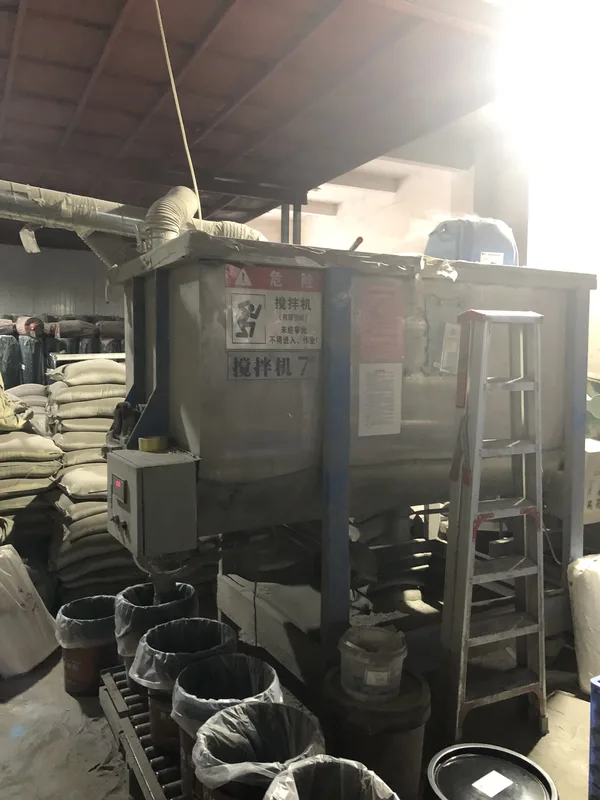 Drums and containers of resins and solvents