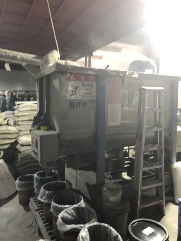 Warehouse aisle with organised material bays